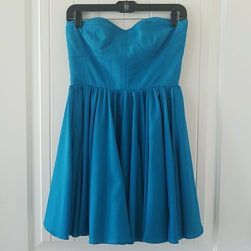 Greylin turquoise dress